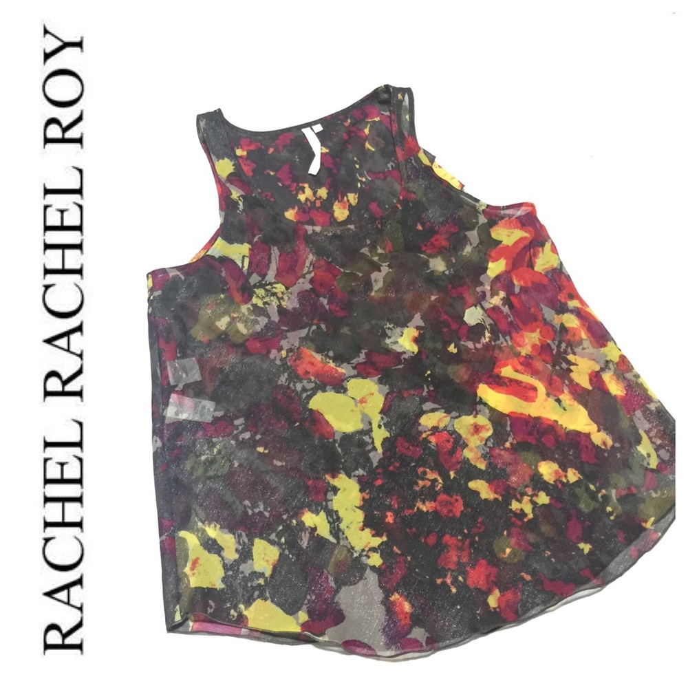 🔴RACHALE ROY SLEEVELESS CREW NECK TANK